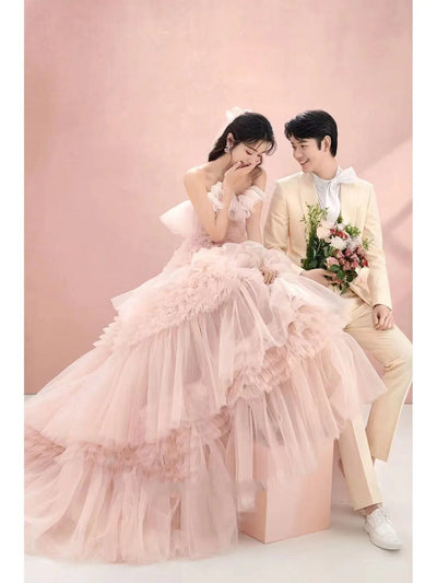 Vestido de Fiesta con Malla Colorida - Diseño Elegante para Bodas y Eventos - Image 2