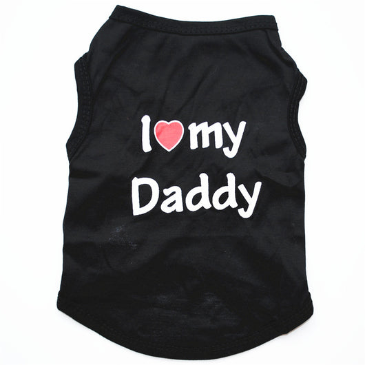 Chaleco para Mascotas Estilo Clásico Mamá Papá - Image 12