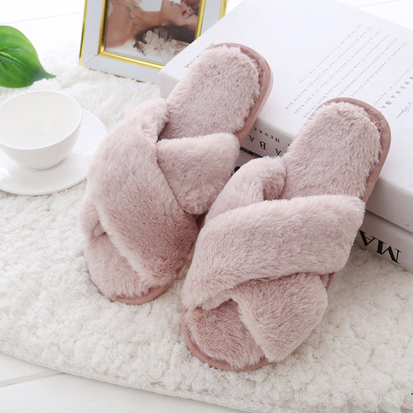 Pantuflas Mujer Mullidas Suela Gruesa Antideslizante para Casa