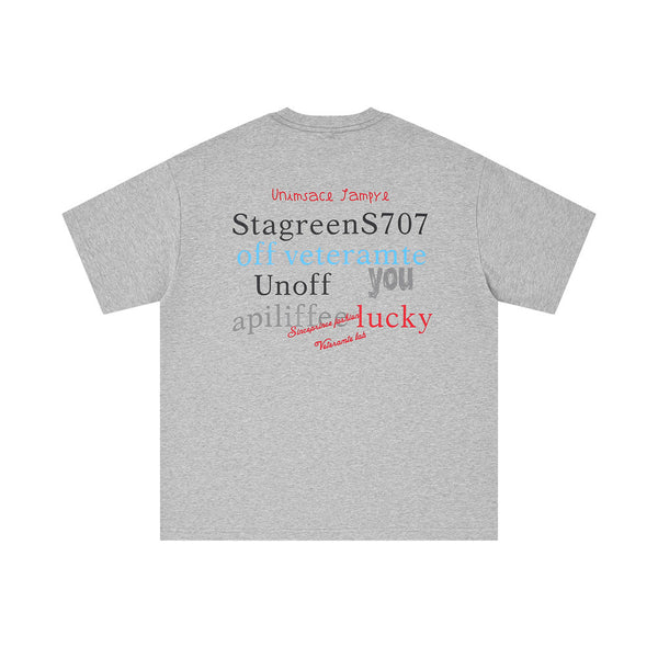 Playera Estampada con Letras para Hombre