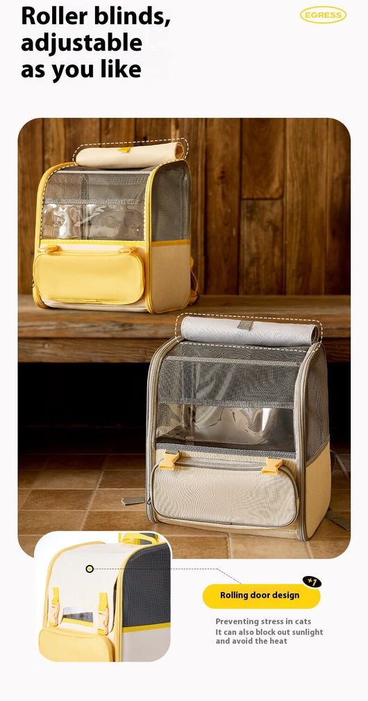 Mochila de Gran Capacidad para Mascotas - Diseño Elegante y Funcional - Image 14