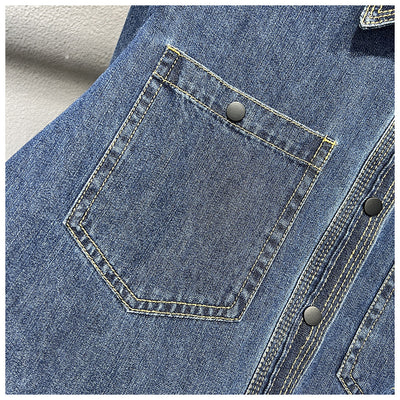 Blusa Retro Estratificada de Moda Casual - Image 16