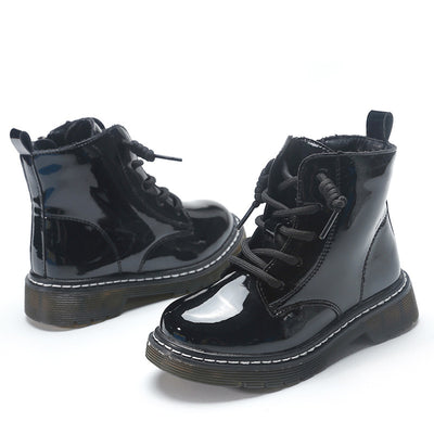 Botas Martin de Cuero para Niños Grandes - Estilo Bajo Clásico - Image 5