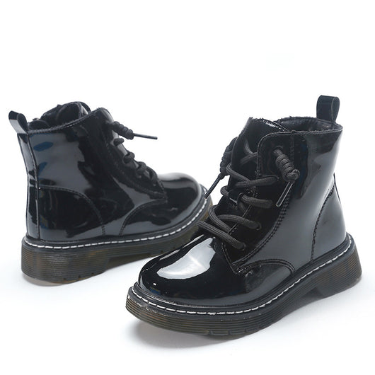 Botas Martin de Cuero para Niños Grandes - Estilo Bajo Clásico - Image 5