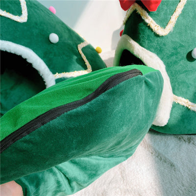 Casa Cueva Navideña para Perros con Cojín Removible - Image 3