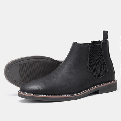 Botas Retro de Cuero Genuino para Hombre - Image 16