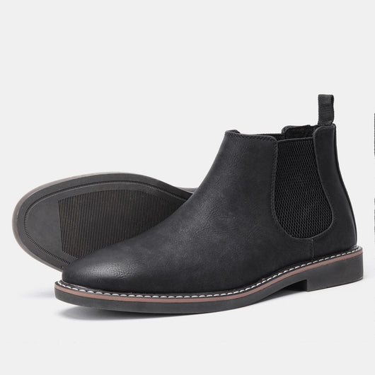 Botas Retro de Cuero Genuino para Hombre - Image 16