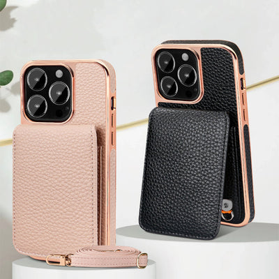 Funda para iPhone 14 con Cordón y Patrón Lichi - Image 11
