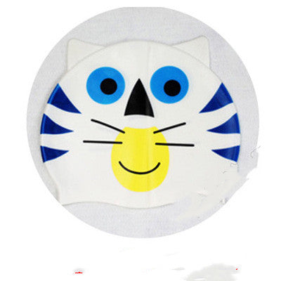 Gorro de Natación de Silicona para Niños con Dibujos Animados - Image 9