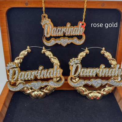 Conjunto de Collar y Aretes de Diseño Elegante - Image 6