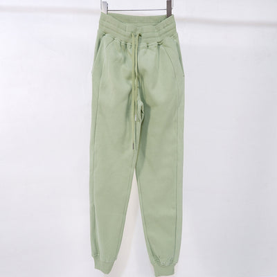 Pantalón Deportivo de Algodón Puro con Forro de Terciopelo y Ajuste en Tobillo - Image 5