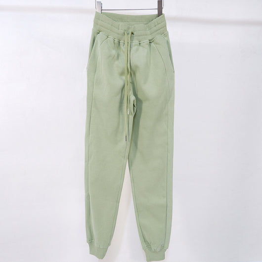 Pantalón Deportivo de Algodón Puro con Forro de Terciopelo y Ajuste en Tobillo - Image 5