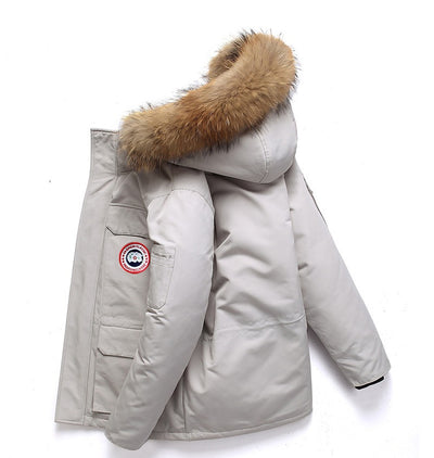 Abrigo Largo de Invierno para Parejas - Diseño Exterior - Image 17