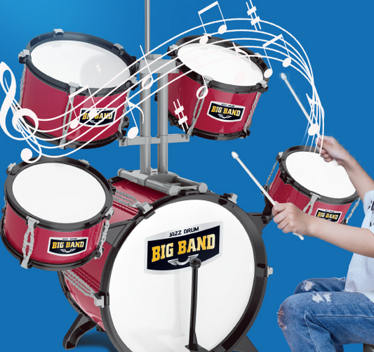 Kit de Batería Infantil para Iniciación Musical y Educación Temprana