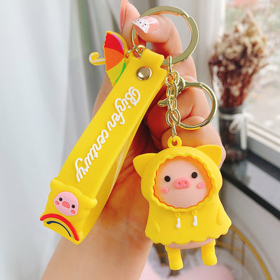 Llavero Adorable Cerdito Impermeable - Accesorio Creativo Cartoon - Image 2
