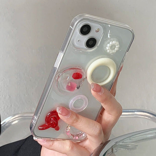 Funda de Celular Epoxy Artesanal con Protección Flexible