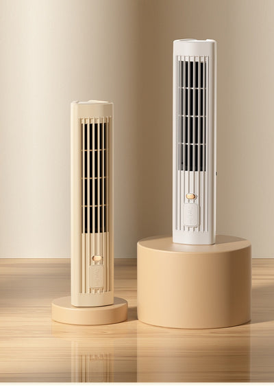 Ventilador de Escritorio Multifuncional Blanco con Función de Pie para Oficina - Image 24
