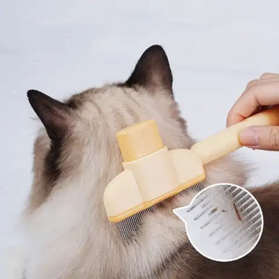 Cepillo Deslanador para Perros con Eliminación de Pelo de Un Clic - Image 12