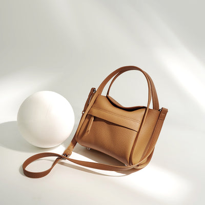 Bolso Mensajero de Cuero Genuino para Mujer - Portátil y Elegante - Image 2