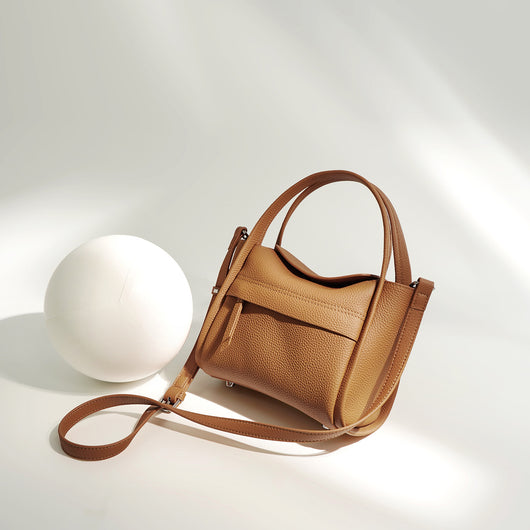 Bolso Mensajero de Cuero Genuino para Mujer - Portátil y Elegante - Image 2