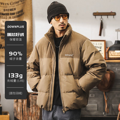 Chaqueta de Plumón de Pato para Hombre - Abrigo Invernal Americano - Image 9