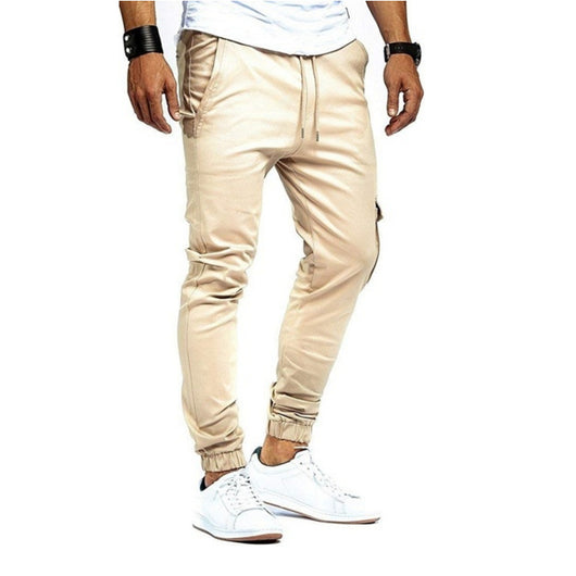 Pantalones Deportivos Casuales de Hombre en Colores Sólidos - Image 10