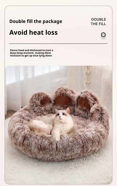 Cama Acolchada Bicolor para Mascotas - Diseño Moderno y Confortable - Image 14