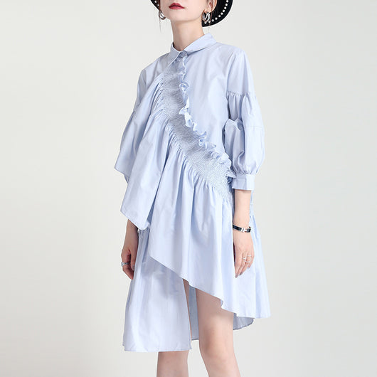 Falda Camisera Midi de Diseño Exclusivo y Estilo Oscuro - Image 8