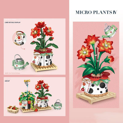 Maceta de Bloques Pequeños para Flores - Image 2