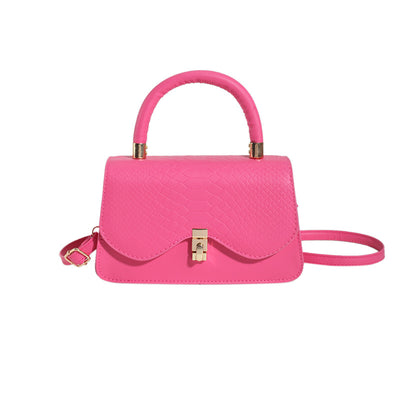 Bolso Bandolera con Patrón de Piel de Serpiente - Image 16