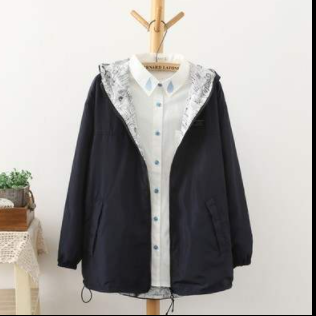 Chaqueta Reversible Estilo Coreano - Abrigo Béisbol Trendy Dos Caras - Image 10