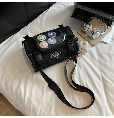 Bolsa Crossbody Transparente Estilo Preppy - Image 37
