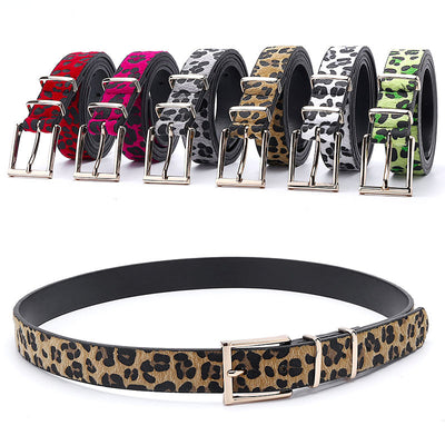 Cinturón de Crin de Caballo con Estampado Leopardo - Estilo Creativo Femenino - Image 3