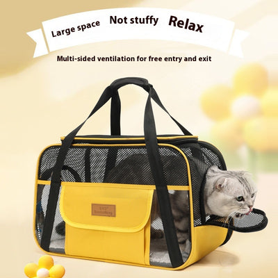 Bolsa Transportadora para Mascotas con Tela Oxford Respirable