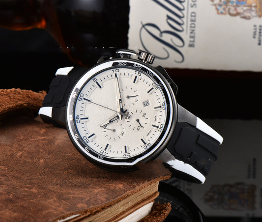 Reloj de Pulsera Casual para Hombre con Banda Elástica