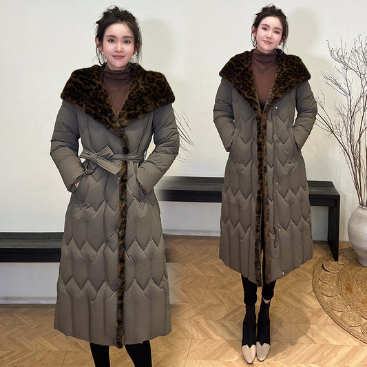 Chaqueta Acolchada Elegante con Cinturón Ajustable y Costuras Reforzadas - Image 2