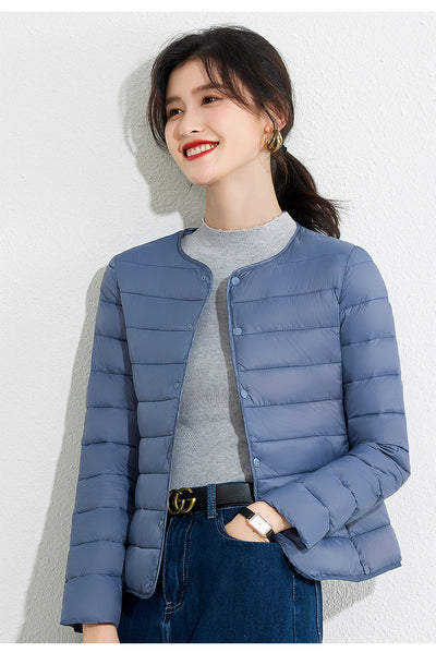 Chaqueta Ligera de Algodón con Forro Interno para Mujer - Image 14