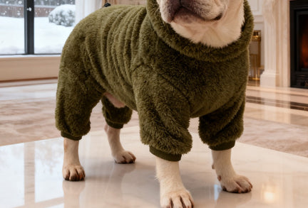 Suéter Cálido de Cuello Alto para Mascotas de Cuatro Patas - Image 6