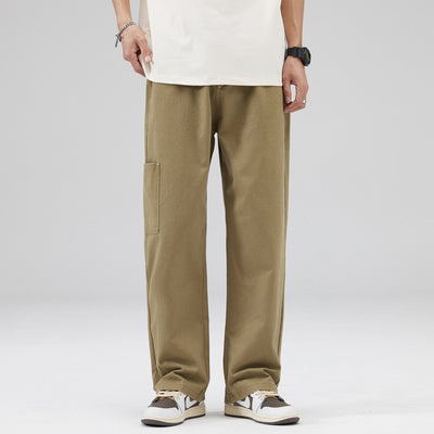 Pantalones de Trabajo Casuales Holgados en Algodón para Hombre - Image 6
