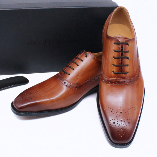 Zapatos de Cuero Clásicos Japoneses para Negocios Casuales - Image 2