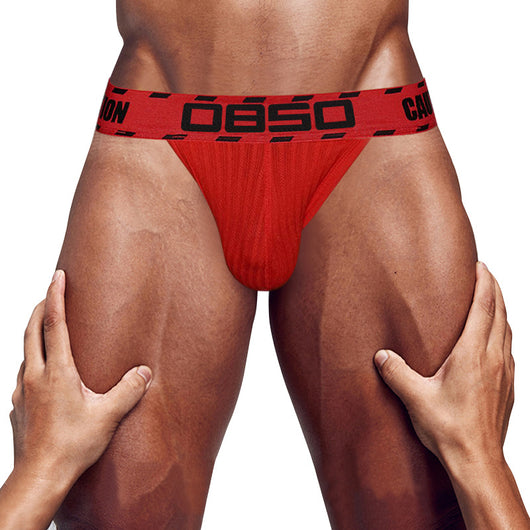 Slip Deportivo de Algodón con Tiro Alto para Hombre