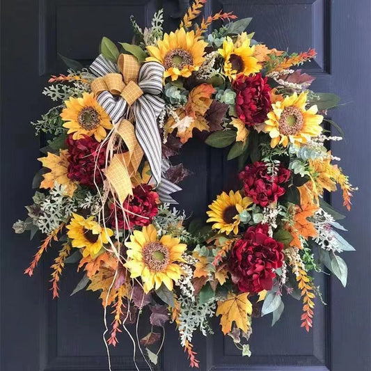 Guirnalda de Girasoles Decorativa para el Hogar