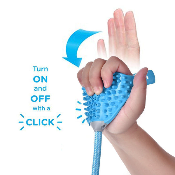 Herramienta de Baño para Mascotas - Compañero Perfecto para Ducha y Jardín