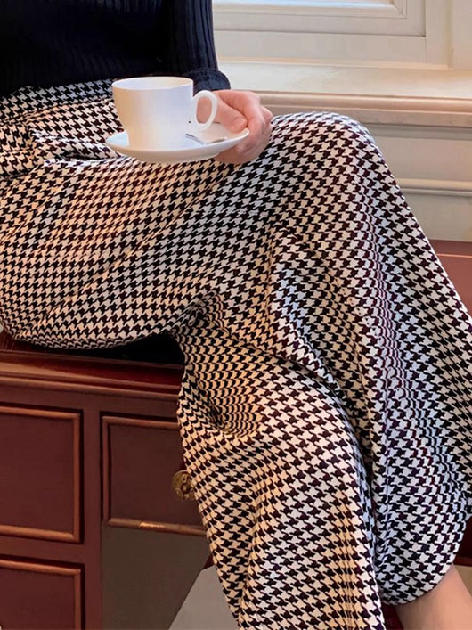 Pantalones Casuales Anchos de Tiro Alto con Efecto Adelgazante - Image 10
