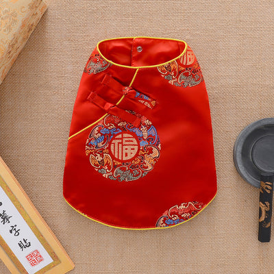 Abrigo Chino Térmico para Perros - Diseño Tang Clásico - Image 2