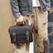 Bolso Bandolera Cuero Crazy Horse Estilo Retro Casual