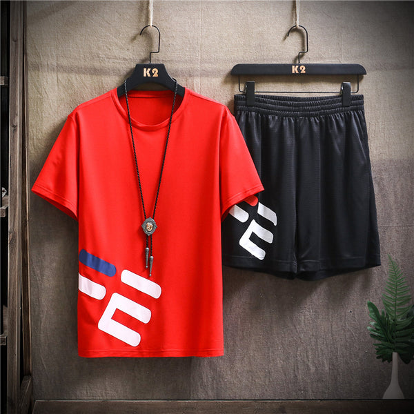 Conjunto Deportivo Casual para Hombre - Diseño Moderno Transpirable de Secado Rápido