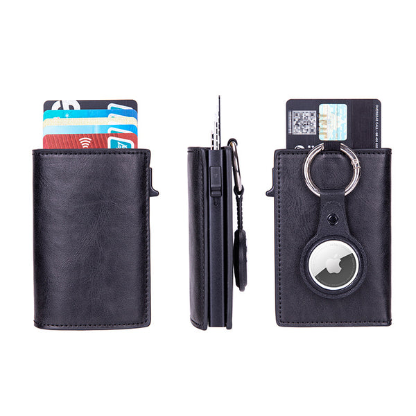 Funda Protectora AirTag con Soporte de Tarjetas - Antiloss Inteligente