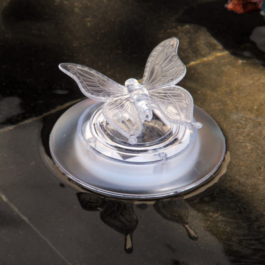 Lámpara Solar Flotante LED Mariposa y Libélula para Piscina y Estanque - Image 6