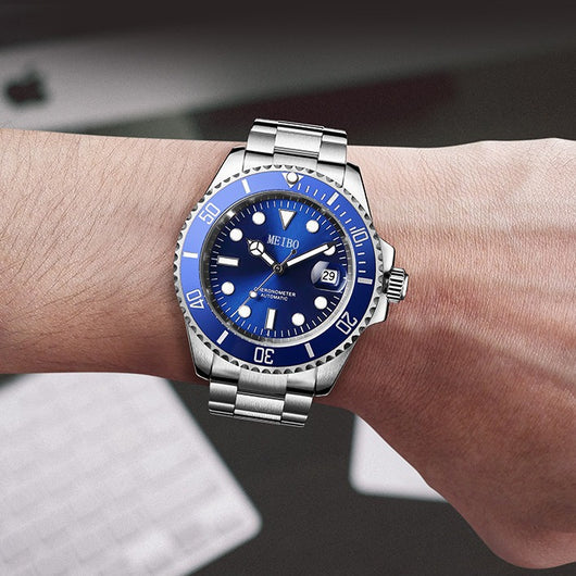 Reloj de Pulsera para Hombre con Lupa y Correa de Acero - Image 4